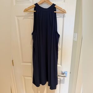 RW & Co Halter Dress - Navy